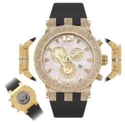 Joe Rodeo Broadway Men's Diamond Watch 5.00ct -Its Hot Jewelry Shop joe rodeo watches broadway mens diamond watch 500ct p 45990 main2
