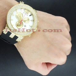 Joe Rodeo Broadway Men's Diamond Watch 5.00ct -Its Hot Jewelry Shop joe rodeo watches broadway mens diamond watch 500ct p 45990bod