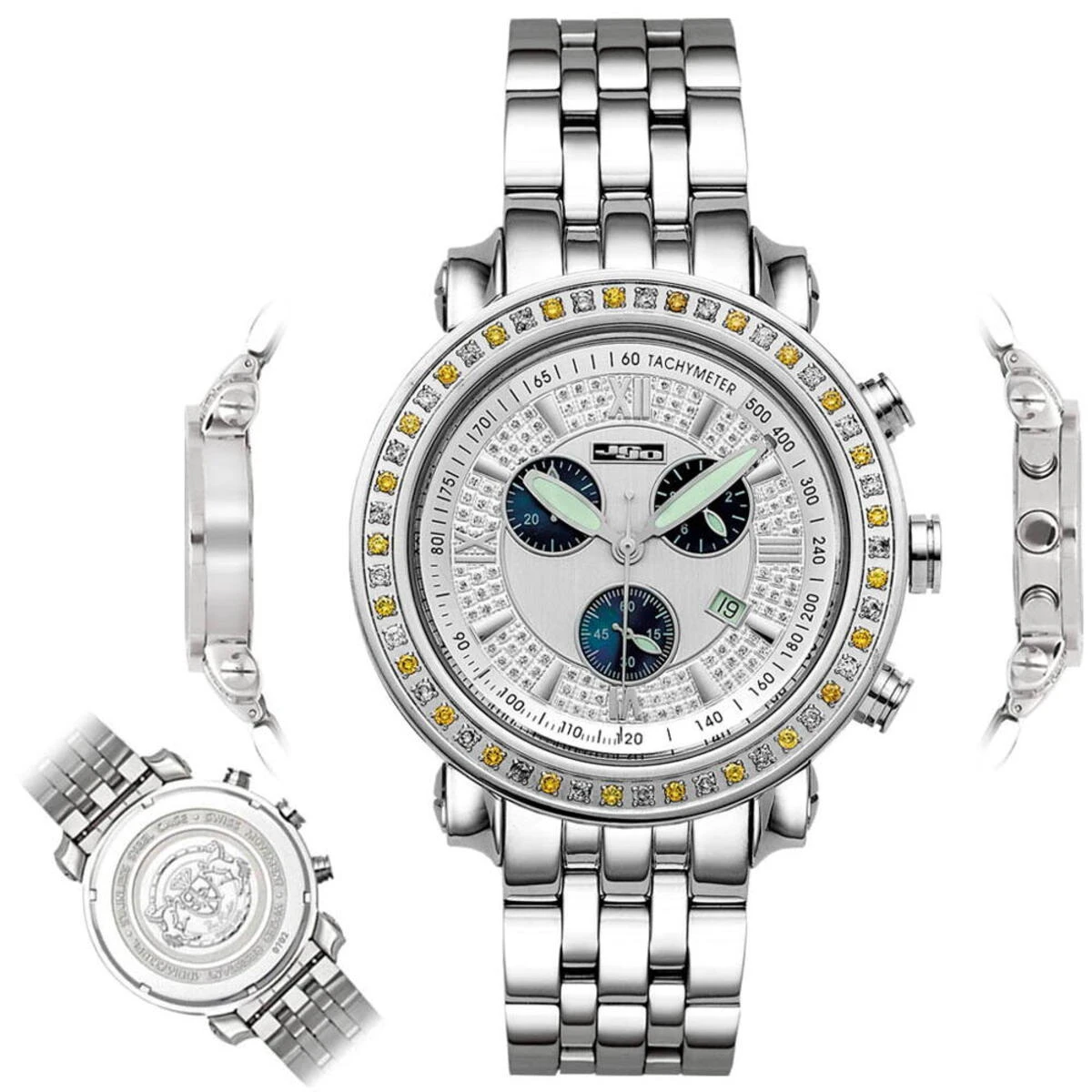 Joe Rodeo Joe Rodeo Tyler 2.5.ct RJTY6 Watch 7 Joe Rodeo Joe Rodeo Tyler 2.5.ct RJTY6 Watch - Image 5