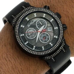 Joe Rodeo Watches: Men's Diamond Watch 2.20 Black Master -Its Hot Jewelry Shop joe rodeo watches mens diamond watch 220 black master p 22686 bod2
