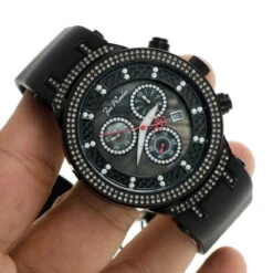 Joe Rodeo Watches: Men's Diamond Watch 2.20 Black Master -Its Hot Jewelry Shop joe rodeo watches mens diamond watch 220 black master p 22686 bod3