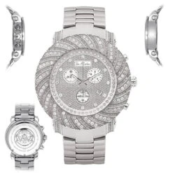 Joe Rodeo Men's Diamond Watch 4.25ct Junior -Its Hot Jewelry Shop joe rodeo watches mens diamond watch 425ct junior p 35785 main2