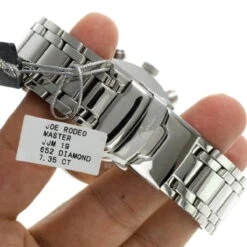 Joe Rodeo Men's Master Diamond Watch 7.35ct -Its Hot Jewelry Shop joe rodeo watches mens master diamond watch 735ct p 8365 back2