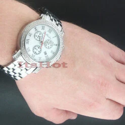 JoJo Joe Rodeo Men's Diamond Watch 1.75ct White MOP -Its Hot Jewelry Shop jojo joe rodeo mens diamond watch 175ct white mop p 8729bod 2410