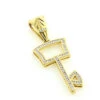Key Necklaces 14K Yellow Gold Diamond Key Pendant 0.43ct -Its Hot Jewelry Shop key necklaces 14k gold diamond key pendant 043ct p 7090 ye