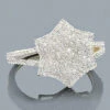 Ladies Solid 14K White Gold Real Diamond Star Ring 0.35ct 1 Ladies Solid 14K White Gold Real Diamond Star Ring 0.35ct -Its Hot Jewelry Shop ladies 14k diamond star ring 044ct p 41755