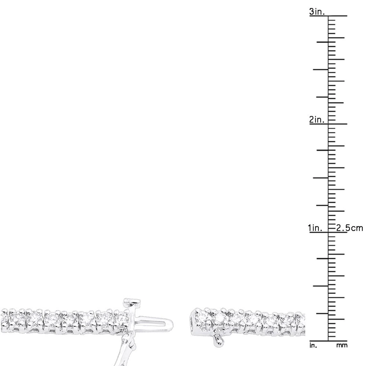 Ladies Designer Diamond Eternity Necklace 17.70ct 18K White Gold 10 Ladies Designer Diamond Eternity Necklace 17.70ct 18K White Gold - Image 8