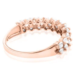 Thin Ladies Designer Diamond Wedding Band 1ct 14K White Gold 14 Thin Ladies Designer Diamond Wedding Band 1ct 14K White Gold -Its Hot Jewelry Shop ladies designer diamond wedding band 096ct 14k gold p 48309 backro