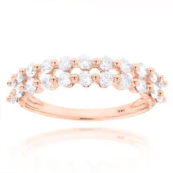 Thin Ladies Designer Diamond Wedding Band 1ct 14K White Gold 11 Thin Ladies Designer Diamond Wedding Band 1ct 14K White Gold -Its Hot Jewelry Shop ladies designer diamond wedding band 096ct 14k gold p 48309 ro