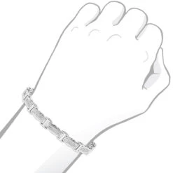 Ladies Diamond Bracelet In Sterling Silver 0.22ct 9 Ladies Diamond Bracelet In Sterling Silver 0.22ct -Its Hot Jewelry Shop ladies diamond bracelet in sterling silver 027ct p 48396bod