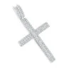 Ladies Diamond Crosses 14K White Gold Diamond Cross Pendant 1.36ct -Its Hot Jewelry Shop ladies diamond crosses 14k diamond cross pendant 136ct p 6541 wh