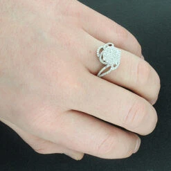 Ladies Diamond Engagement Ring 0.66ct 14K White Gold 7 Ladies Diamond Engagement Ring 0.66ct 14K White Gold -Its Hot Jewelry Shop ladies diamond engagement ring 066ct 14k p 44748bod