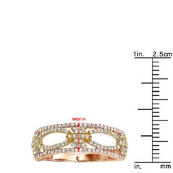 Ladies Diamond Flower Ring 0.46ct 14K White Gold -Its Hot Jewelry Shop ladies diamond flower ring 046ct 14k gold p 49115 rulerro