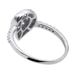 Ladies 14K White Gold Cluster Diamond Ring 0.62ct 13 Ladies 14K White Gold Cluster Diamond Ring 0.62ct -Its Hot Jewelry Shop ladies diamond rings 14k cluster diamond ring 062ct p 6739 backwh 20211228