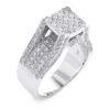 Ladies Square Diamond Engagement Ring 1.6ct 14K White Gold 1 Ladies Square Diamond Engagement Ring 1.6ct 14K White Gold -Its Hot Jewelry Shop ladies square diamond engagement ring 16ct 14k 1