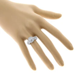 Ladies Sterling Silver Diamond Ring 0.13ct -Its Hot Jewelry Shop ladies sterling silver diamond ring 013ct p 42567bod