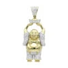 Large 1 Carat 10K Yellow Gold Smiling Diamond Buddha Pendant For Men -Its Hot Jewelry Shop large 1 carat solid 10k gold smiling diamond buddha pendant for men mainye