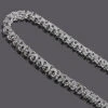 Large Black Diamond Necklace Chain 151.50ct 14K White Gold -Its Hot Jewelry Shop large black diamond necklace chain 15150ct 14k p 41208