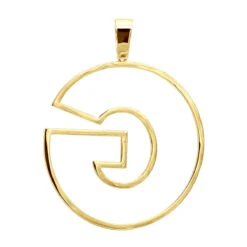 Oversized 10K Yellow Gold Custom Made Diamond Initial Letter Pendant For Men 2 Carat 14 Oversized 10K Yellow Gold Custom Made Diamond Initial Letter Pendant For Men 2 Carat -Its Hot Jewelry Shop large custom made diamond letter initial pendant for men 10k gold 2 carats 000920 back yellow