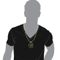 Oversized 10K Yellow Gold Custom Made Diamond Initial Letter Pendant For Men 2 Carat 16 Oversized 10K Yellow Gold Custom Made Diamond Initial Letter Pendant For Men 2 Carat -Its Hot Jewelry Shop large custom made diamond letter initial pendant for men 10k gold 2 carats 000920 body yellow