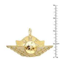 Large Custom Made Men's Diamond Basketball Pendant W Initials Solid 10K Yellow Gold -Its Hot Jewelry Shop large custom made mens diamond basketball pendant w initials solid 10k gold 000902 rulerye