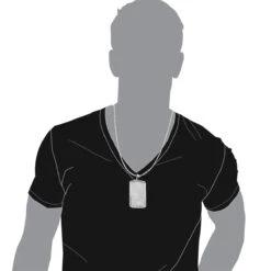 Large Diamond Dog Tag Pendant 14K White Gold Fully Iced Out Design 10.5ct -Its Hot Jewelry Shop large diamond dog tag pendant in 14k gold fully iced out design 105ct 804084 body white