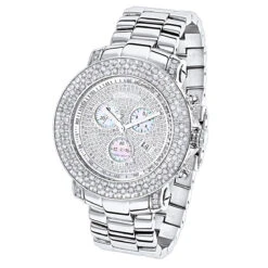 Large Iced Out Joe Rodeo Diamond Watch For Men 9ct Junior