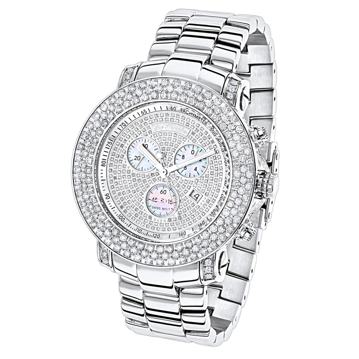 Large Iced Out Joe Rodeo Diamond Watch For Men 9ct Junior 3 Large Iced Out Joe Rodeo Diamond Watch For Men 9ct Junior