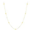 Luxurman 14K Yellow Gold Chain Necklace With Yellow Diamonds By The Yard 0.7ct -Its Hot Jewelry Shop luxurman 14k gold chain necklace with yellow diamonds by the yard 07ct mainye