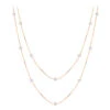 Luxurman 14K Rose Gold Chain With Diamonds By The Yard Necklace 1.5ct 1 Luxurman 14K Rose Gold Chain With Diamonds By The Yard Necklace 1.5ct -Its Hot Jewelry Shop luxurman 14k gold chain with diamonds by the yard 15ct mainro