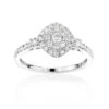 Luxurman Affordable Diamond Cluster Engagement Ring 14K White Gold For Ladies 2 Luxurman Affordable Diamond Cluster Engagement Ring 14K White Gold For Ladies -Its Hot Jewelry Shop luxurman affordable diamond cluster rings ladies engagement ring 14k gold mainwh