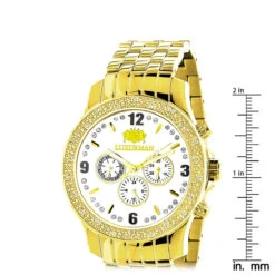 Luxurman Diamond Men's Diamond Watch 0.25ct -Its Hot Jewelry Shop luxurman diamond watches mens diamond watch 025ct p 8266 ruler