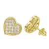 Luxurman Heart Shaped Diamond Earrings For Women 14K Yellow Gold Studs 0.76ct 2 Luxurman Heart Shaped Diamond Earrings For Women 14K Yellow Gold Studs 0.76ct -Its Hot Jewelry Shop luxurman heart shaped diamond earrings for women 14k gold studs 076ct mainye