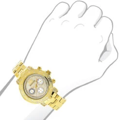 Luxurman Ladies Diamond Watch 0.3ct Yellow Gold Plated 9 Luxurman Ladies Diamond Watch 0.3ct Yellow Gold Plated -Its Hot Jewelry Shop luxurman ladies diamond watch 03ct yellow gold plated p 44309 2 1