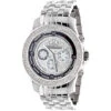 Luxurman Men's Paved Dial Diamond Bezel Watch 0.25ct -Its Hot Jewelry Shop luxurman mens diamond watch 025ct p 44425