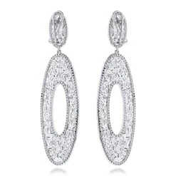 LUXURMAN Oval Designer Diamond Drop Earrings For Women 14K White Gold 9ct 11 LUXURMAN Oval Designer Diamond Drop Earrings For Women 14K White Gold 9ct -Its Hot Jewelry Shop luxurman oval designer diamond drop earrings in 14k gold 7ct backwh