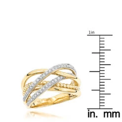 Luxurman Unique Women's Diamond Right Hand Ring 14K Yellow Gold 0.45ct 13 Luxurman Unique Women's Diamond Right Hand Ring 14K Yellow Gold 0.45ct -Its Hot Jewelry Shop luxurman right hand rings unique womens diamond ring 14k gold 045ct rulerye