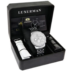 Luxurman Men's Diamond Watch 3ct 10 Luxurman Men's Diamond Watch 3ct -Its Hot Jewelry Shop luxurman watches mens diamond watch 3ct p 35271 4