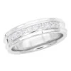 Men's 14K White Gold 10 Year Anniversary Ring 1 Carat Princess Diamonds Wedding Band 1 Men's 14K White Gold 10 Year Anniversary Ring 1 Carat Princess Diamonds Wedding Band -Its Hot Jewelry Shop mens 14k gold 10 year anniversary ring 1 carat princess diamonds wedding band 004894 w white