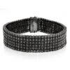 Men's 6 Row Black Diamond Bracelet 1.35ct Sterling Silver 2 Men's 6 Row Black Diamond Bracelet 1.35ct Sterling Silver -Its Hot Jewelry Shop mens 6 row black diamond bracelet 135ct sterling silver p 49194