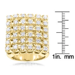 Men's 6 Row Diamond Ring W Round Diamonds 1.98ct 13 Men's 6 Row Diamond Ring W Round Diamonds 1.98ct -Its Hot Jewelry Shop mens 6 row diamond ring w round diamonds 198ct p 5916 rulerye