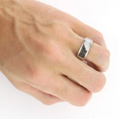 Men's Black And White Diamond Pinky Ring 0.30ct Sterling Silver 7 Men's Black And White Diamond Pinky Ring 0.30ct Sterling Silver -Its Hot Jewelry Shop mens black and white diamond pinky ring 030ct sterling silver 3