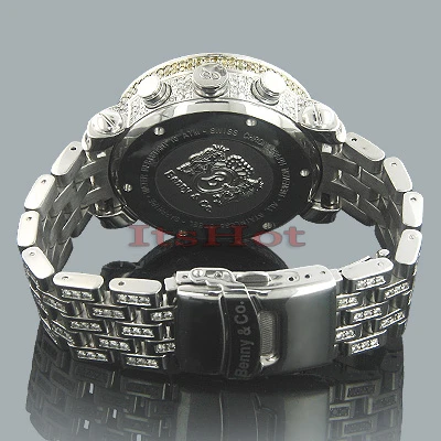 Men's Benny Floating Diamond Watch 22ct 4 Men's Benny Floating Diamond Watch 22ct - Image 2