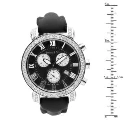 Men's Diamond Benny And Company Watch 6ct Black -Its Hot Jewelry Shop mens diamond benny and company watch 6ct black p 8660 ruler black
