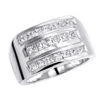 Men's Diamond Ring 18K White Gold 2.62ct Princess Cut Diamonds 2 Men's Diamond Ring 18K White Gold 2.62ct Princess Cut Diamonds -Its Hot Jewelry Shop mens diamond ring 18k gold 262ct princess cut diamonds p 31637 wh