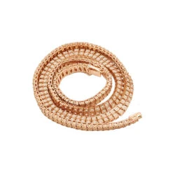 Men's Diamond Tennis Chain 10K Yellow Gold Affordable 2 Row Necklace 1ct 22 Men's Diamond Tennis Chain 10K Yellow Gold Affordable 2 Row Necklace 1ct -Its Hot Jewelry Shop mens diamond tennis chain in real 10k gold affordable 2 row necklace 1ct 407129 back rose