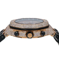 Men's Diamond Watch Audemars Piguet Royal Oak Offshore 18K Gold Brown Dial -Its Hot Jewelry Shop mens diamond watch audemars piguet royal oak offshore rose gold brown dial w00670 0E8A7871 2048x2048