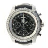 Men's Diamond Watch Breitling Bentley 48,7mm Black Dial