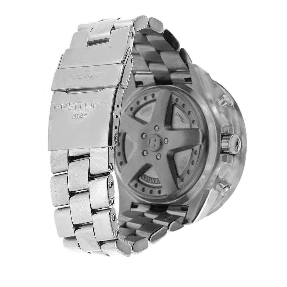 Men's Diamond Watch Breitling Bentley 48,7mm White Dial 5 Men's Diamond Watch Breitling Bentley 48,7mm White Dial - Image 3