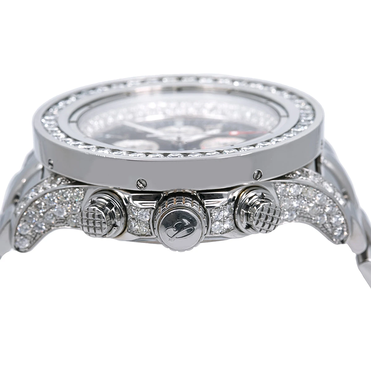 Men's Diamond Watch Breitling Super Avenger 48mm Black Dial 5 Men's Diamond Watch Breitling Super Avenger 48mm Black Dial - Image 3